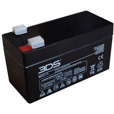 Selco BS12-1.3 - Batterie rechargeable 12 V 1,3 Ah