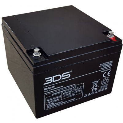 Selco BS12-26 - 12V 26Ah rechargeable battery