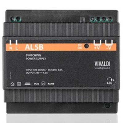 Vivaldi AL5B - alimentatore barra DIN Giove 100W