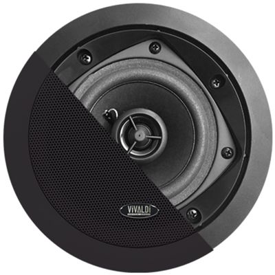 Vivaldi ROUND12TB - Ulisse round built-in speaker in black