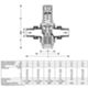 Honeywell D06F-1/2AM - riduttore di pressione 1/2