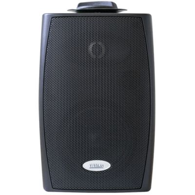 Vivaldi AMBRA9TB - Altavoz de pared Ulisse negro de 40 W