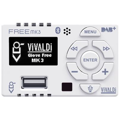Vivaldi FREEMK3.W - dispositivo multimediale audio 25+25W Giove bianco
