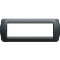 Living International - dark steel 7-place technopolymer plate