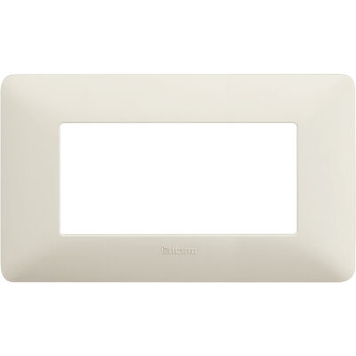Matix - Bianchi 4-place technopolymer plate in ash colour