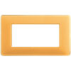 Matix - Colors 4-place technopolymer plate, amber colour