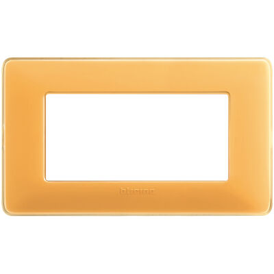 Matix - Colors Plaque technopolymère 4 places, couleur ambre