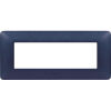 Matix - Placa de tecnopolímero Textures de 6 plazas, color azul mercurio