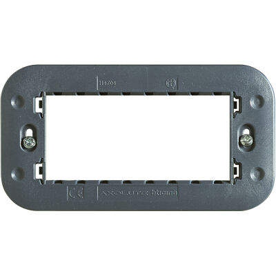 BTicino H4704 Axolute - Soporte 4 módulos