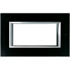 BTicino HA4804VNN Axolute - cover pl. 4m black glass