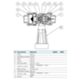 Watts 149B3781 – 1/2 DN 15 backflow preventer with funnel