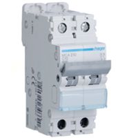 Hager MCA210 - magnetotermico 2P C10 6KA 2M
