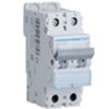 Hager MCA206 - interruptor magnetotérmico 2P C6 6KA 2M