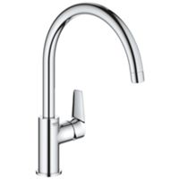 Grohe 31367001 – Mitigeur d'évier à bec haut BauEdge