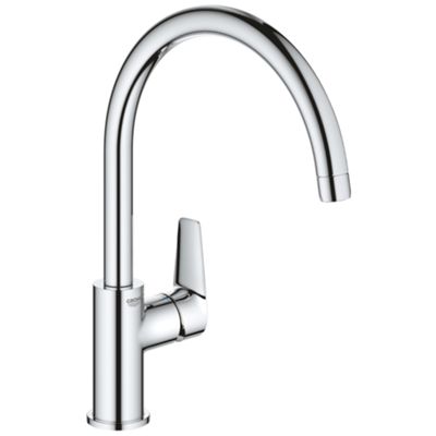 Grohe 31367001 – BauEdge high-spout sink mixer
