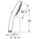 Grohe 27571003 – Pommeau de douche 2 jets Tempesta Cube 110