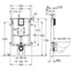 Grohe 38729000 - built-in cistern for wall-hung toilets