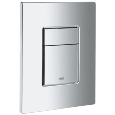 Grohe 38732000 - placca wc Skate Cosmo Cromo 2 tasti