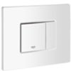 Grohe 38732SH0 - Plaque WC 2 boutons Skate Cosmo  White