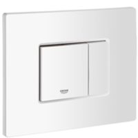 Grohe 38732SH0 - Plaque WC 2 boutons Skate Cosmo  White