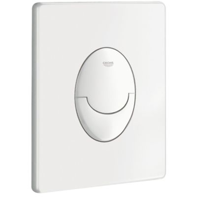 Grohe 38505SH0 - Skate Air White 2-button toilet plate