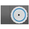 Linergy A070 - Support adaptateur COMETA 2M Axolute gris