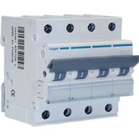Hager MYN406 - magnetotermico 4P C6 4.5KA 4M