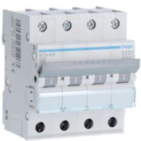 Hager MYN425 - 4P C25 4.5KA 4M circuit breaker