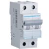 Hager MYN510 - disjoncteur 1P+N C10 4,5KA 2M