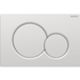 Geberit 115.770.JQ.5 - Plaque Sigma01 ABS chromé satiné