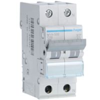 Hager MYN532 - disyuntor 1P+N C32 4,5KA 2M
