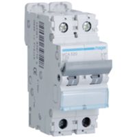 Hager MCA520 - disyuntor 1P+N C20 6KA 2M