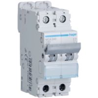 Hager MCA240 - 2P C40 6KA 2M circuit breaker
