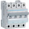Hager MCA410 - 4P C10 6KA 4M circuit breaker