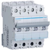 Hager MCA440 - 4P C40 6KA 4M circuit breaker