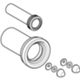 Geberit 152.426.11.1 - Kit de raccordement pour WC suspendu 90 mm