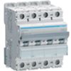 Hager NCN410A - Disyuntor 4P C10 10KA 4M