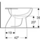 Geberit 500.889.00.1 - Colibrì floor-standing bidet