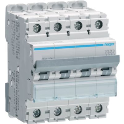 Disjoncteur Hager NDN425A - 4P D25 10KA 4M