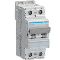 Hager NRN206 - magnetotermico 2P C6 25KA 2M