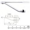 RCM 254340000 - Par de estantes blancos, 345 mm de ancho