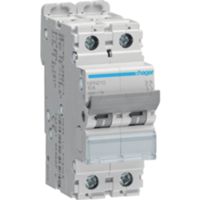 Disyuntor Hager NRN210 - 2P C10 25KA 2M