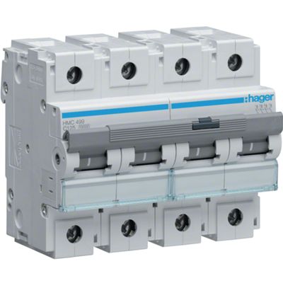 Hager HMC499 - Disyuntor 4P C125 15KA 6M