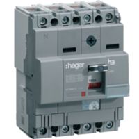 Disjoncteur Hager HHA161H - 4P 160A 25KA H3