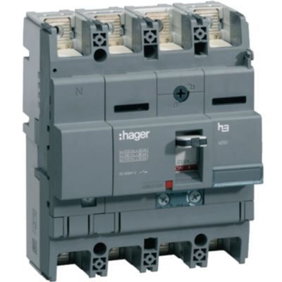 Hager HNB251H - Disyuntor 4P 250A 40KA H3
