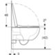 Geberit 501.991.00.1 - wc sospeso selnova premium