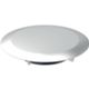 Geberit 150.265.46.1 - Capuchon chromé/satiné pour siphon de douche d.90