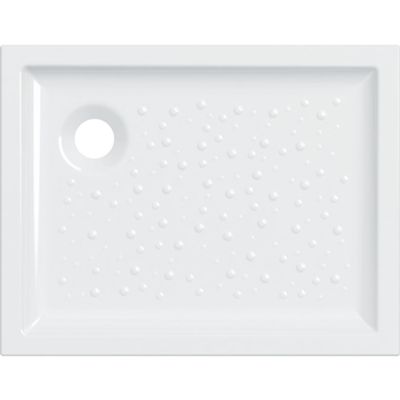 Geberit 00725200000001 - Bastia rectangular shower tray 90x70