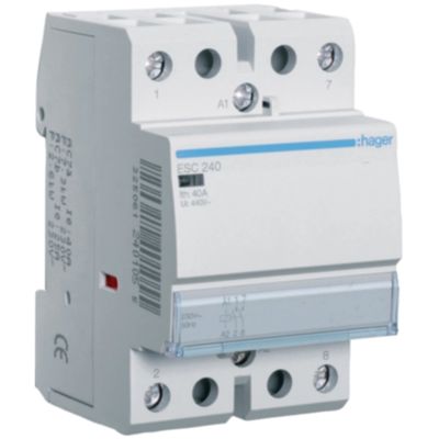 Hager ESC240 - contacteur standard 2NO 40A 3M