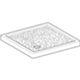 Geberit 00721200000001 - Plato de ducha cuadrado Bastia 80x80